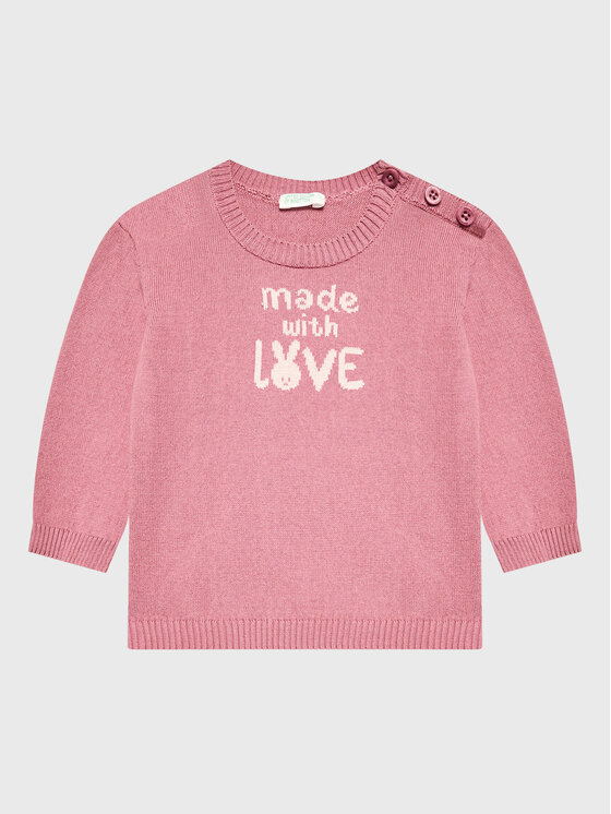 United Colors Of Benetton Pulover 112CB1009 Roz Regular Fit
