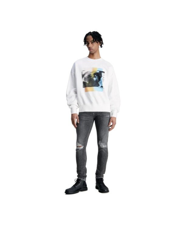 Calvin Klein Jeans Calvin Klein Jeans Jeansy J30J323366 Šedá Skinny Fit