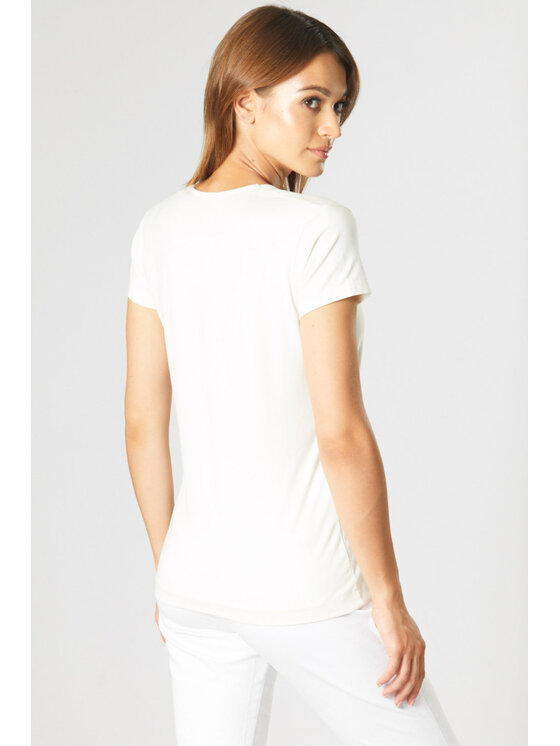 QUIOSQUE QUIOSQUE Halenka 16-TD-151 Bílá Regular Fit