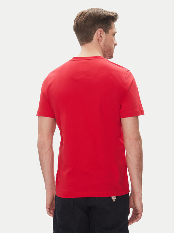 Aeronautica Militare Aeronautica Militare Majica 251TS1580J372 Rdeča Regular Fit