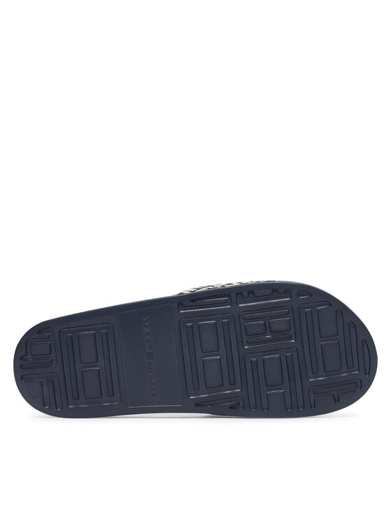 Tommy Hilfiger Tommy Hilfiger Ciabatte Monogram Pool Slide FW0FW09423 Blu scuro