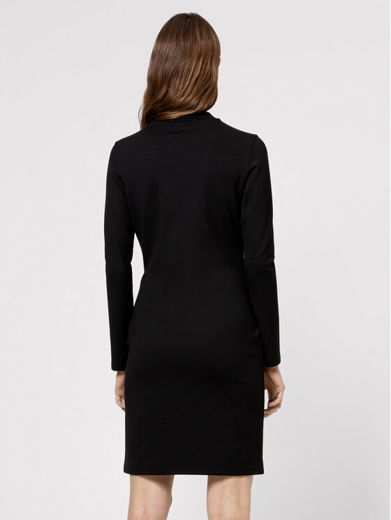 HUGO Hugo Strickkleid Dassy 50449838 Schwarz Slim Fit