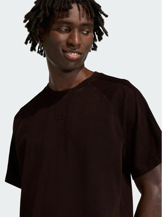 adidas adidas T-Shirt 159056 Brązowy Loose Fit