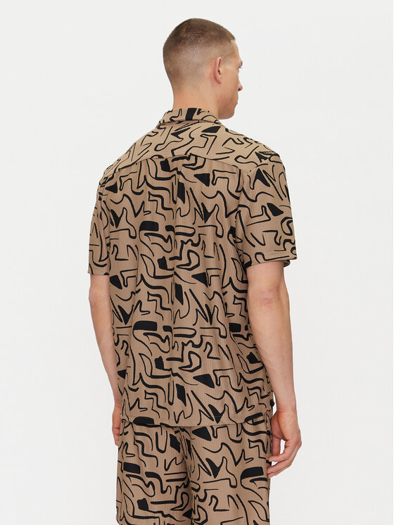 Only & Sons Only & Sons Marškiniai Kari 22033511 Smėlio Relaxed Fit