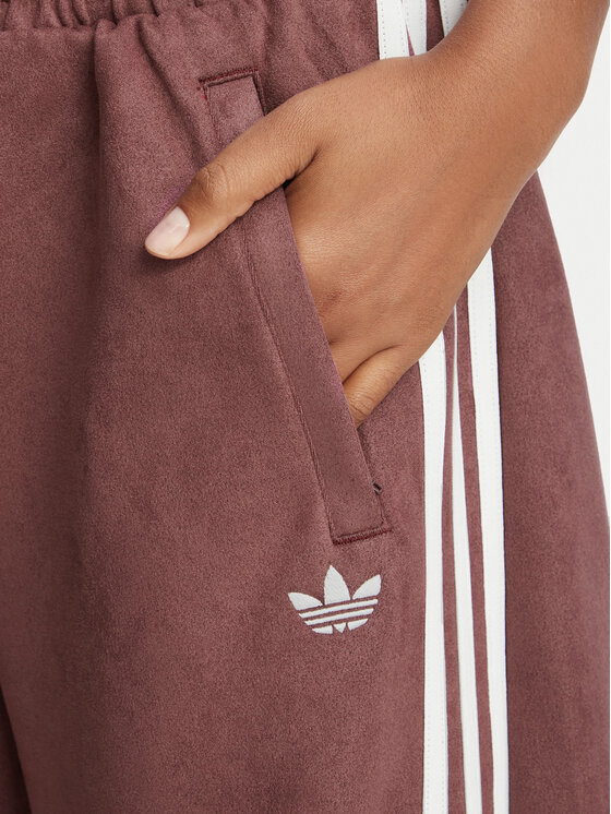 adidas adidas Spodnji del trenirke Adilenium Season 6 LH1924 Bordo rdeča Loose Fit