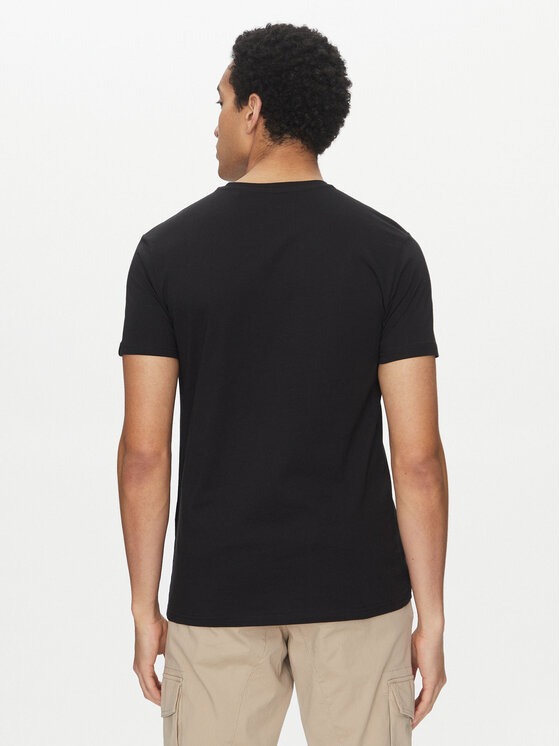 Alpha Industries Alpha Industries T-Shirt Basic 100501 Czarny Regular Fit