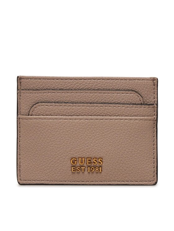Guess Puzdro na kreditné karty Cosette Slg Card Hol SWVA92 22350 Hnedá