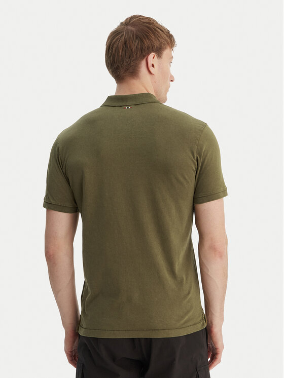 Napapijri Napapijri Poloshirt Elbas NP0A4GB4 Grün Regular Fit