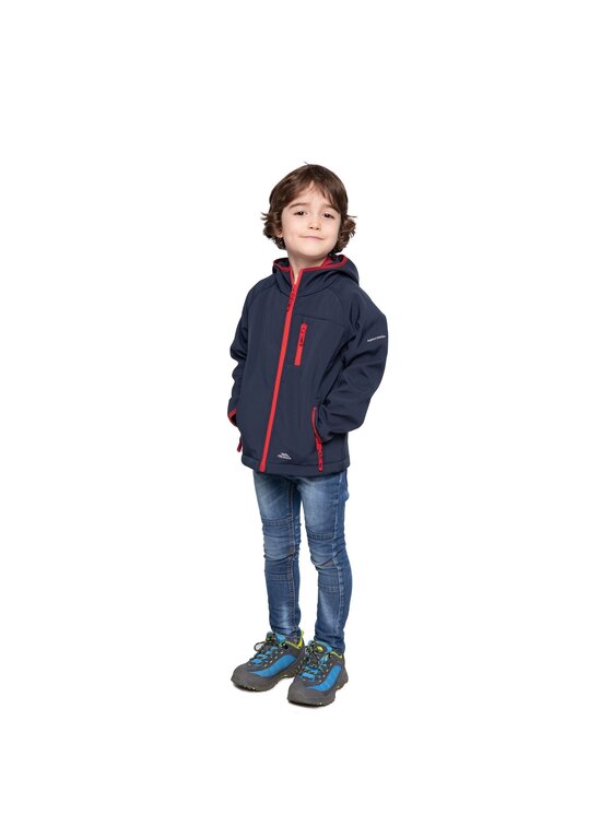 Kurtka softshell, rozmiar 128, Granatowy, Kian