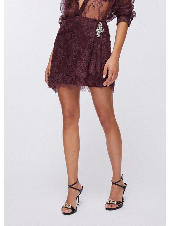 Liu Jo Liu Jo Minigonna PA6056J4961X0744 Marrone Regular Fit