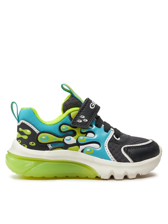 Sneakers Geox J Ciberdron Boy J45LBA 01454 C0035 M Colorat