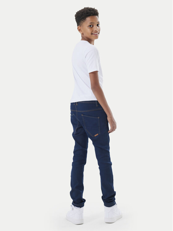 NAME IT NAME IT Džinsai 13209696 Tamsiai mėlyna Slim Fit