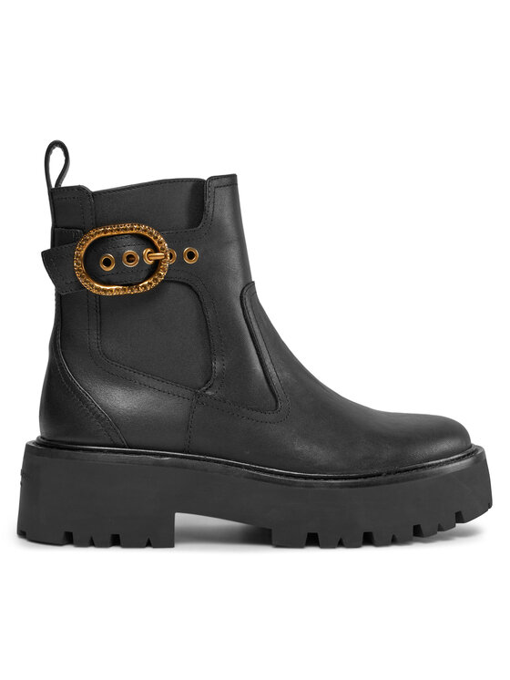Kurt Geiger Kurt Geiger Kotníková obuv s elastickým prvkem 225-Mayfair Chelsea Boot 625700109 Černá