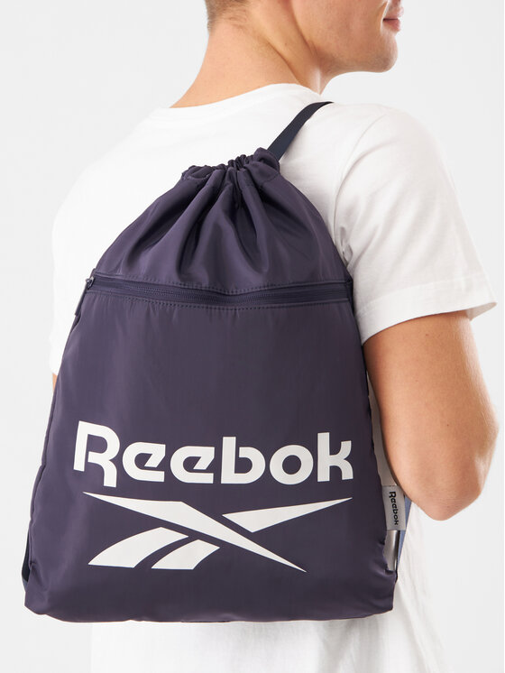 Reebok Reebok Σακίδιο πλάτης πουγκί RBK-007-CCC-05 Σκούρο μπλε