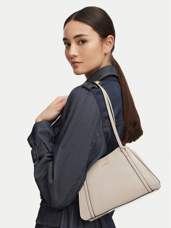 Guess Geantă Xena HWTC97 31080 Crem