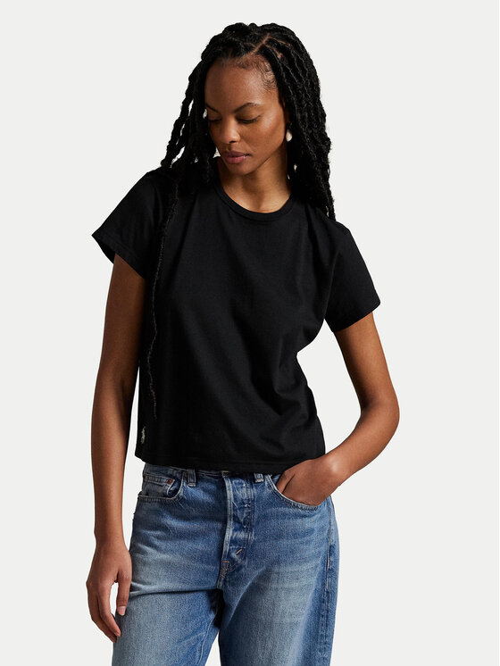 Polo Ralph Lauren Polo Ralph Lauren T-krekls 211967102002 Melns Classic Fit