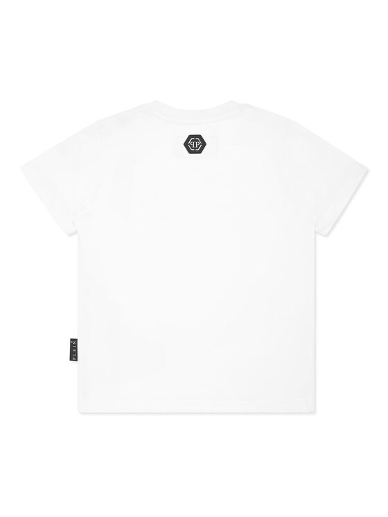 PHILIPP PLEIN PHILIPP PLEIN T-Shirt 28203 Biały Regular Fit