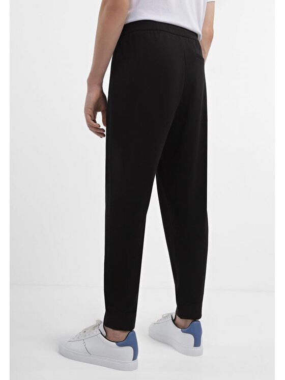 Armani Exchange Armani Exchange Teplákové kalhoty 6RZPLM ZJ4XZ 1200 Černá Regular Fit