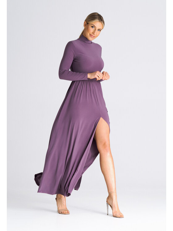 FIGL FIGLFIGL Vestito SUKIENKA M936 Viola Regular Fit