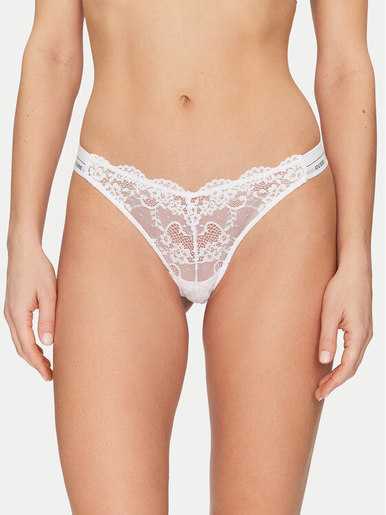 Guess Guess Kalhotky string O4YE01 PZ01C Bílá