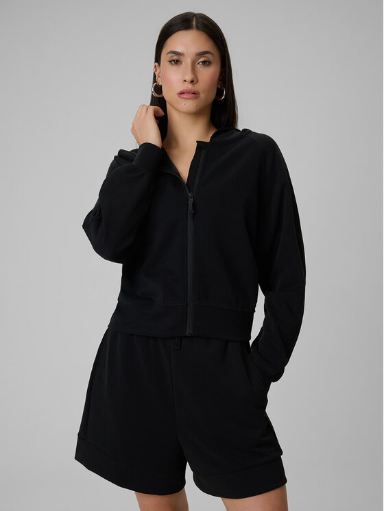 4F 4F Bluza SPORTS CLUB Czarny Regular Fit