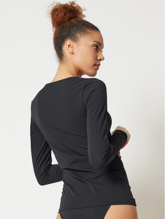 Skiny Skiny Tričko 80786 Čierna Slim Fit