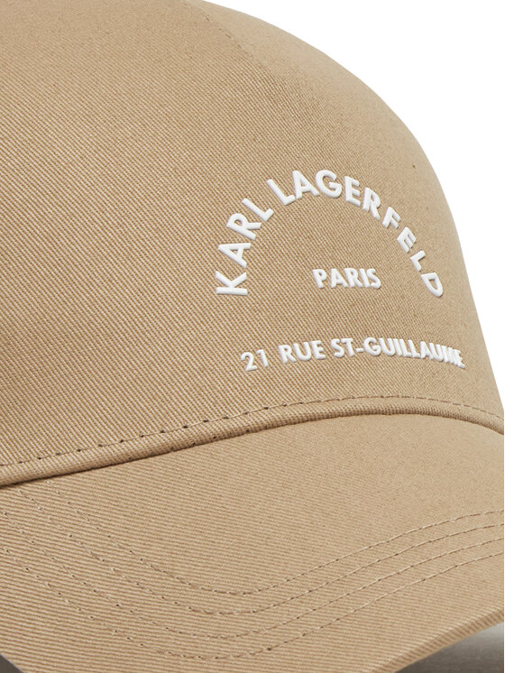 KARL LAGERFELD KARL LAGERFELD Kšiltovka A1W33201 Béžová