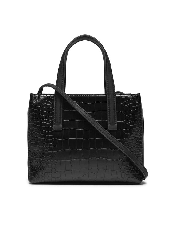 Calvin Klein Calvin Klein Handtasche Ck Must Mini Tote_Croco K60K612163 Schwarz