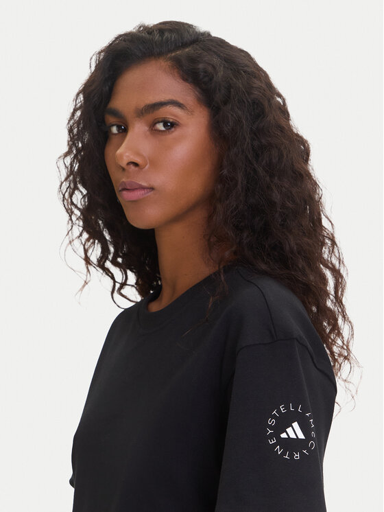 adidas by Stella McCartney adidas by Stella McCartney T-shirt IN3656 Crna Regular Fit