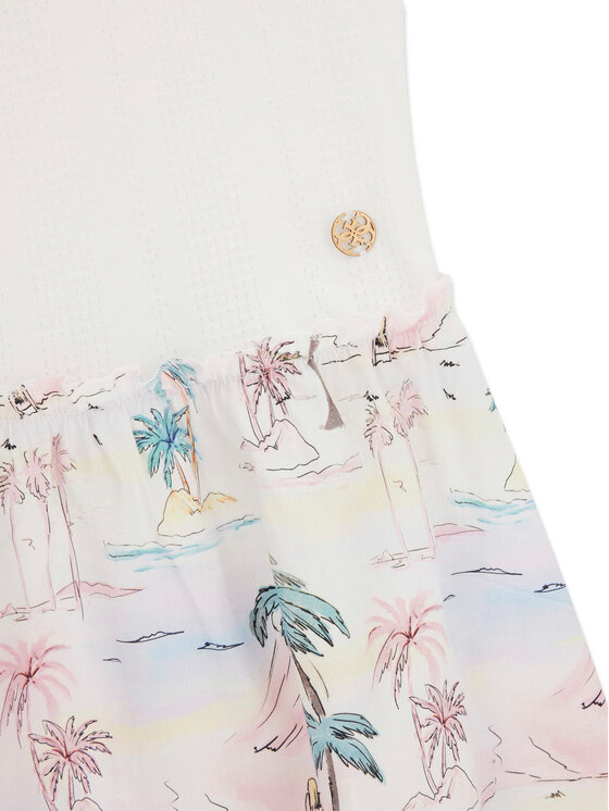 Guess Guess Poletna obleka J6GK12 KF794 Pisana Regular Fit