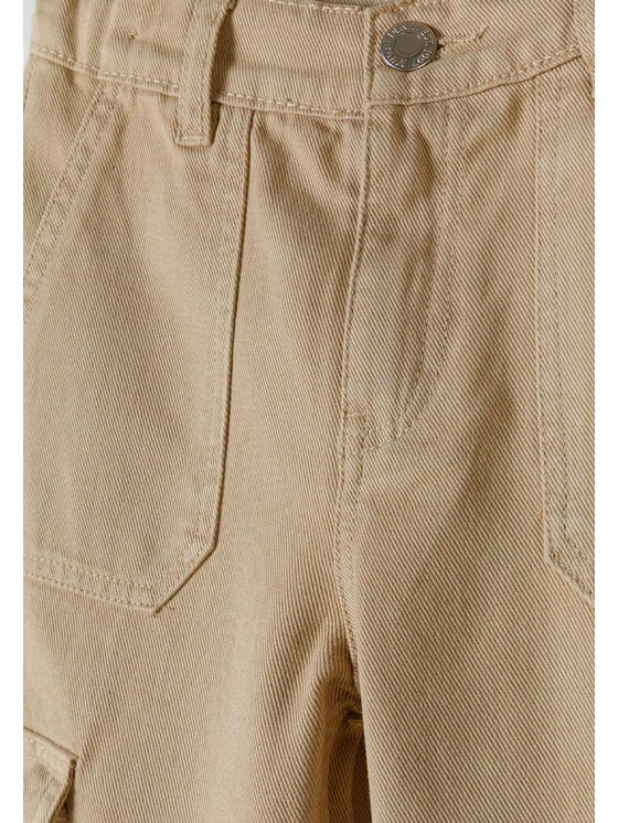minoti minoti Spodnie cargo 26PANT42 Beżowy Regular Fit