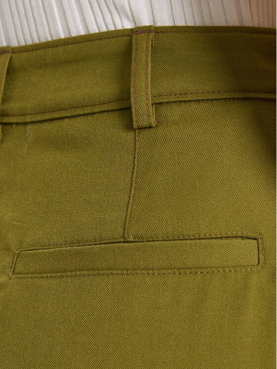 United Colors Of Benetton United Colors Of Benetton Панталони тип палацо 4YVXDF09R Зелен Regular Fit