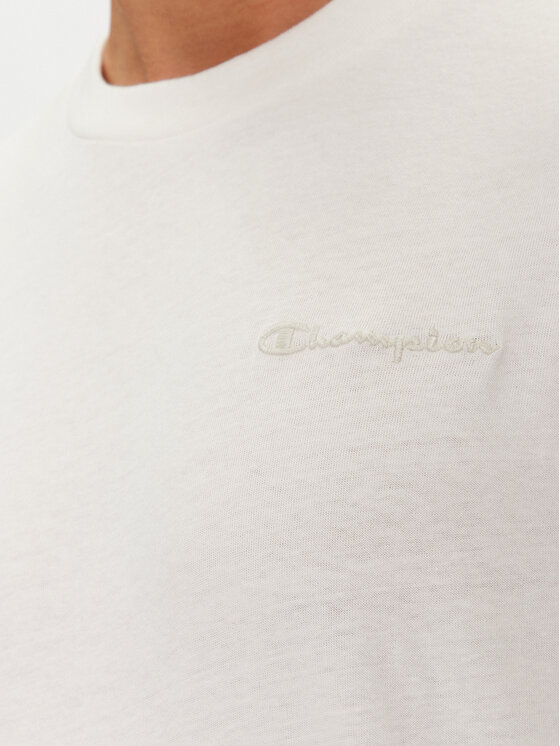 Champion Champion Тишърт 219787 Бял Regular Fit