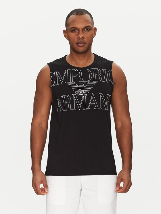 Emporio Armani Underwear Emporio Armani Underwear Tank top marškinėliai EM000572 AF12326 UC001 Juoda Regular Fit