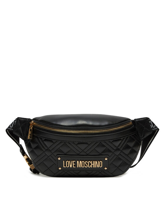 LOVE MOSCHINO Torba Za Okoli Pasu JC4003PP0LLA0000 Črna