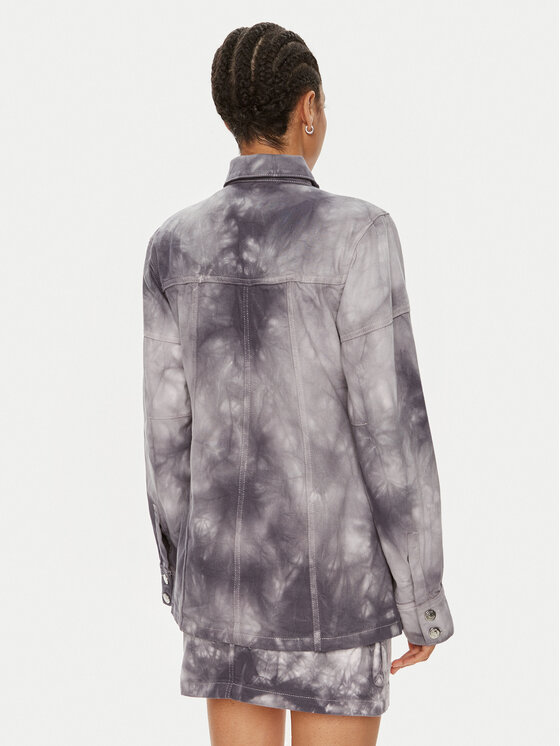 Gestuz Gestuz Geacă de blugi Kala 10909055 Gri Regular Fit