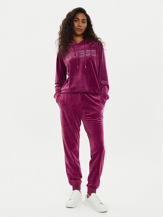 Guess Guess Суитшърт V4RQ25 KBXI2 Розов Regular Fit