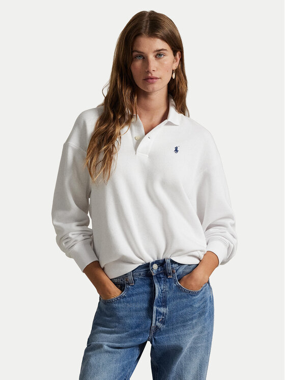 Polo Ralph Lauren Tricou polo 211947966500 Alb Regular Fit