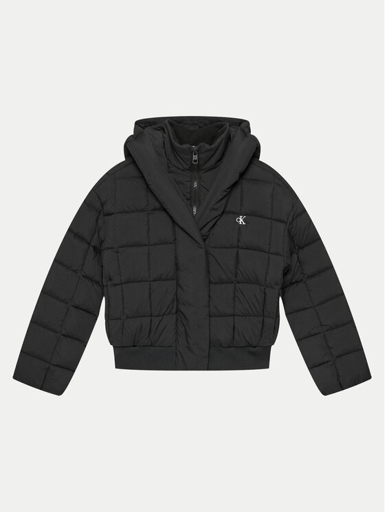 Calvin Klein Jeans Calvin Klein Jeans Зимно яке Archive IG0IG02595 D Черен Regular Fit