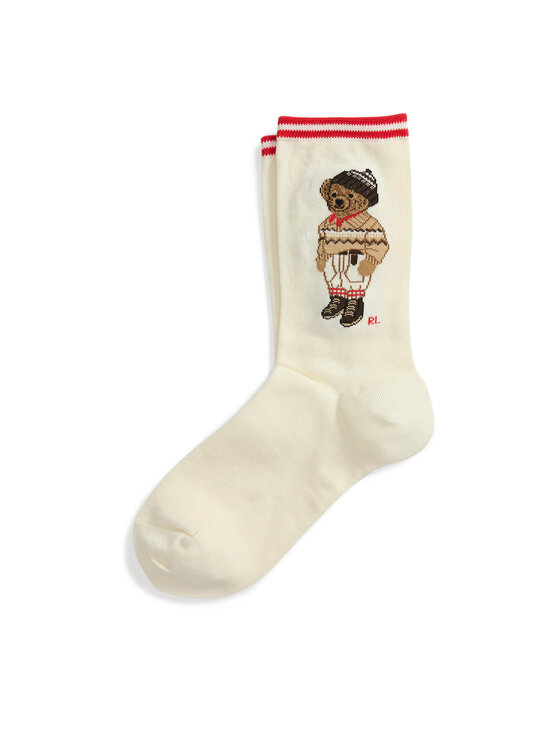 Polo Ralph Lauren Polo Ralph Lauren Lange Socken 455982952001 Écru