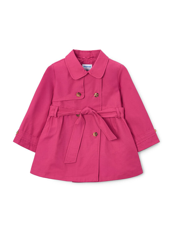 Mayoral Mayoral Tenchcoat 3459 Rot Regular Fit