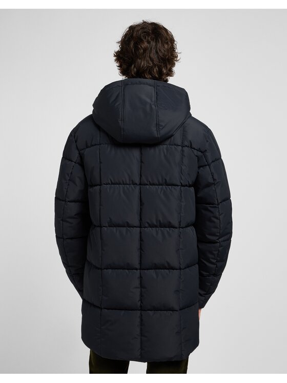 Lee Lee Kurtka zimowa Mercury Puffer Jkt Czarny Regular Fit