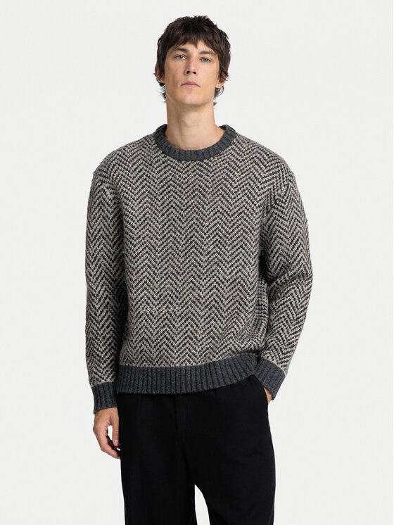 Selected Homme Selected Homme Pulover 16094589 Gri Regular Fit