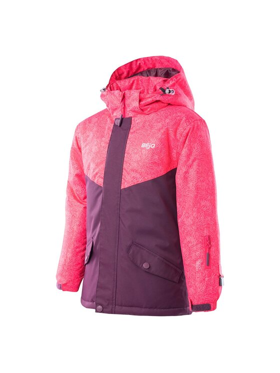 Bejo Bejo Kurtka snowboardowa Yuki Fioletowy Flora Fit
