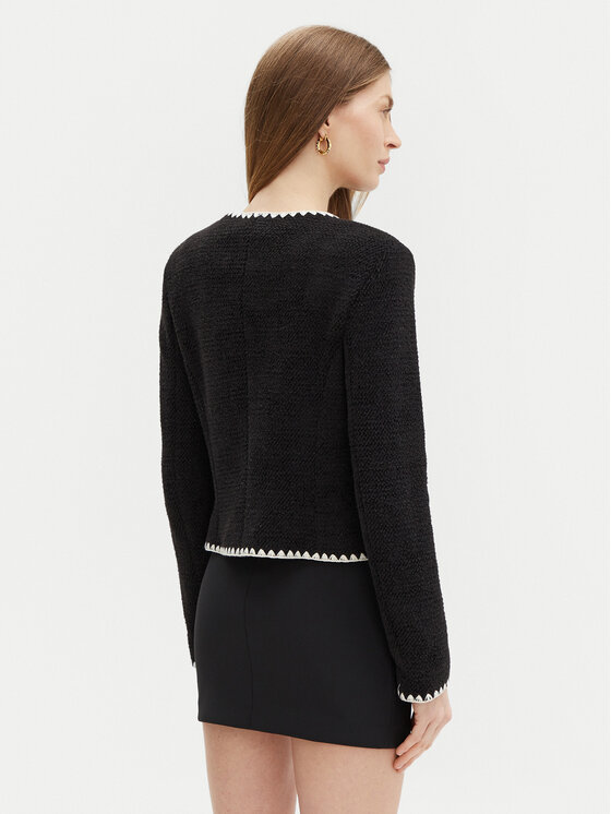 Guess Guess Cardigan W5RN20 WGVQ2 Negru Regular Fit
