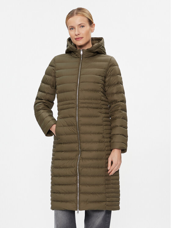 Tommy Hilfiger Tommy Hilfiger Μπουφάν πουπουλένιο Feminine WW0WW39861 Χακί Regular Fit