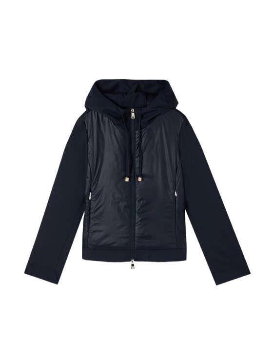 Oltre Oltre Kurtka puchowa F047R001469N034 Niebieski Regular Fit