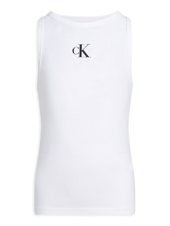 Calvin Klein Jeans Calvin Klein Jeans Marškinėliai Logo IG0IG02435 Balta Regular Fit