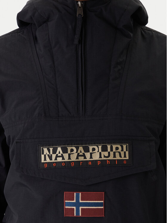 Napapijri Napapijri Bunda anorak Rainforest Winter 3 NP0A4GMC Čierna Regular Fit