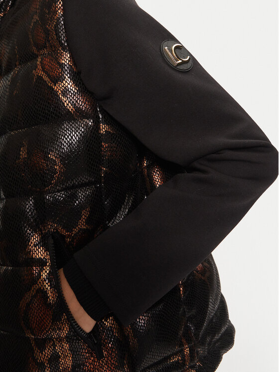 LOLA CASADEMUNT LOLA CASADEMUNT Übergangsjacke LF2401006 Schwarz Regular Fit